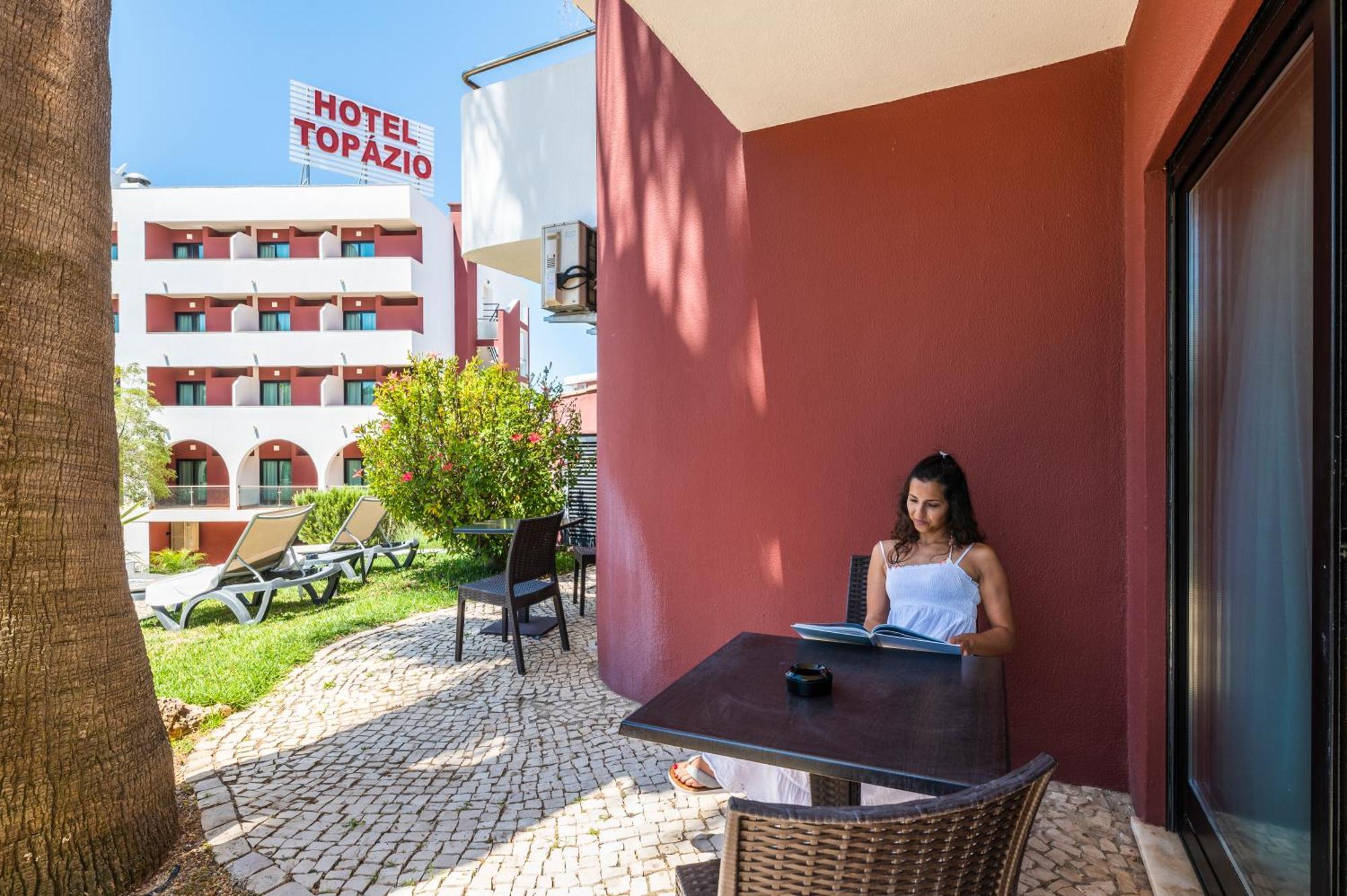 Topazio Vibe Beach Hotel & Apartments - Adults Friendly Albufeira Exterior foto
